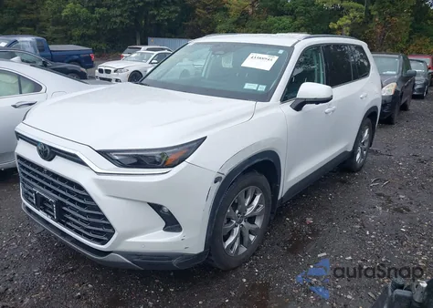2024 Toyota Grand Highlander Limited z USA, uszkodzony, nr VIN 5TDAAAB59RS053483